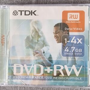 TDK DVD+RW 1-4X 4.7GB Single Sided