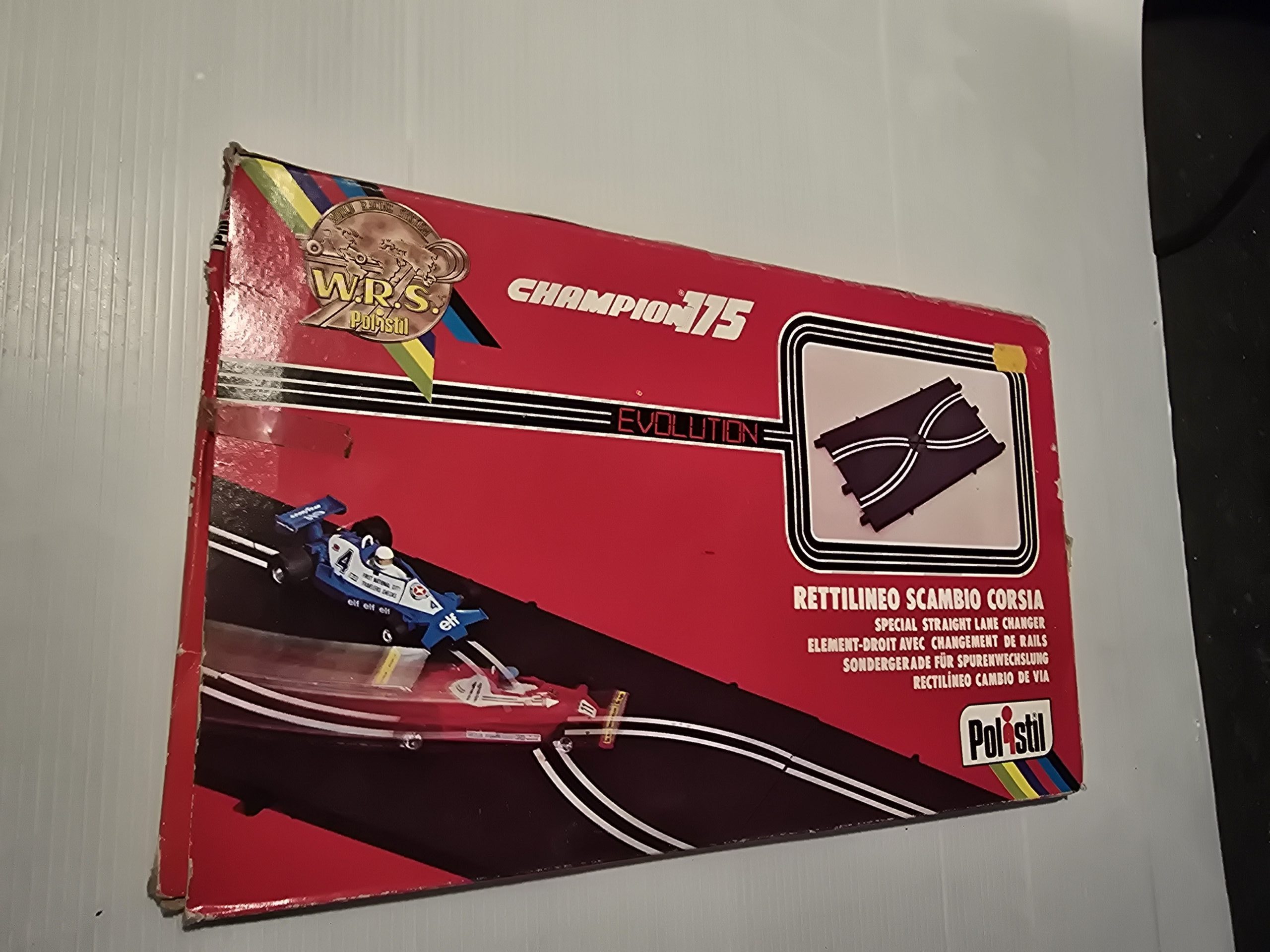 Polistil A27 Evolution Champion 175 Special Straight Lane Changer 12 inches