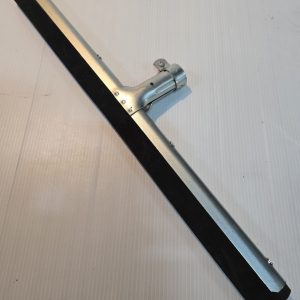 Floor wiper metal black foamrubber 45cm