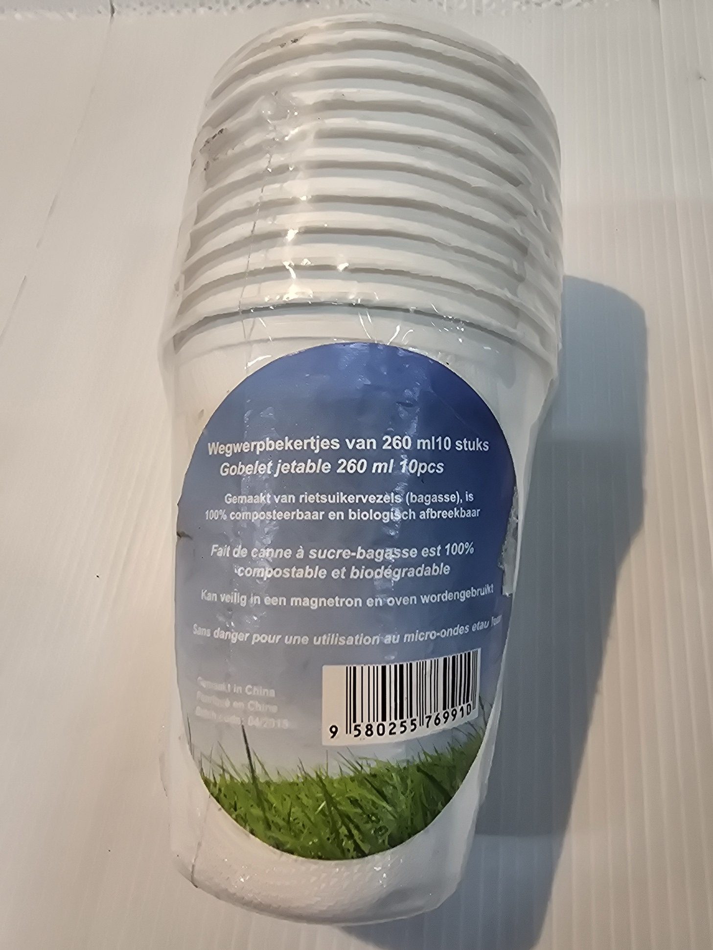 Disposable Cups 260ml 10 stuks