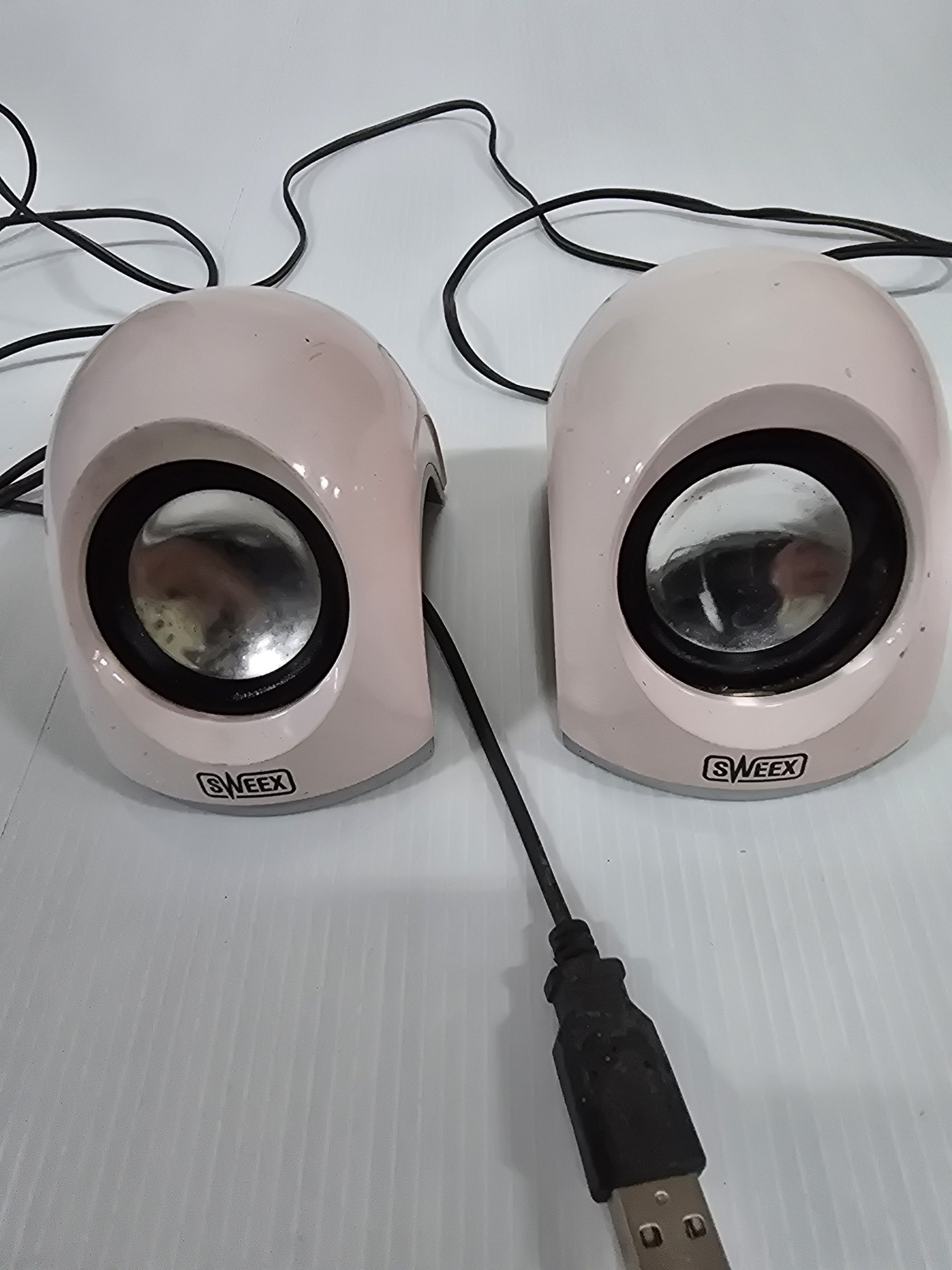 Sweex Notebook Speaker Set Baby Pink SP139