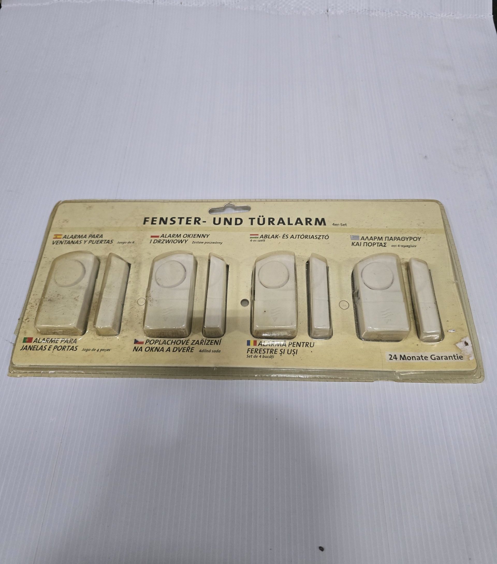 Edco Fenster und Türalarm 4er-Set