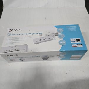 Quigg Opzet Papierversnipperaar WK31WO/2016