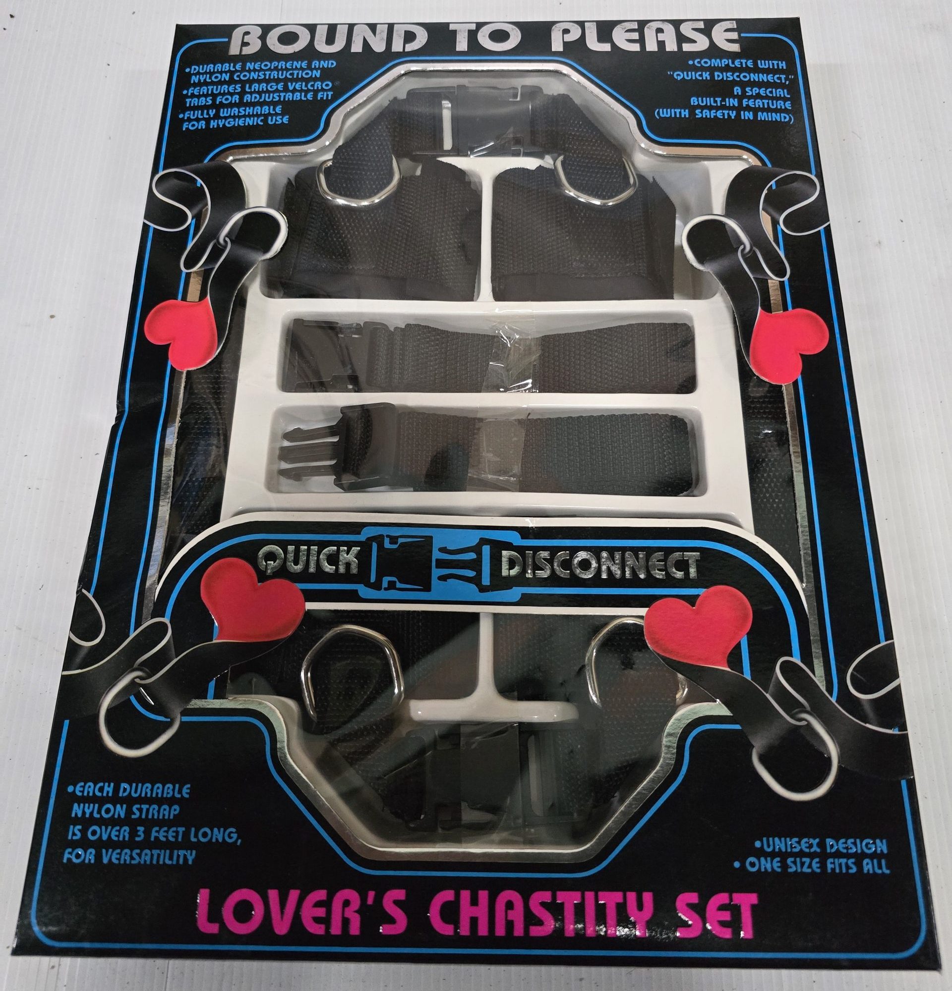 TLC Lover's Chastity Set - Bound to please