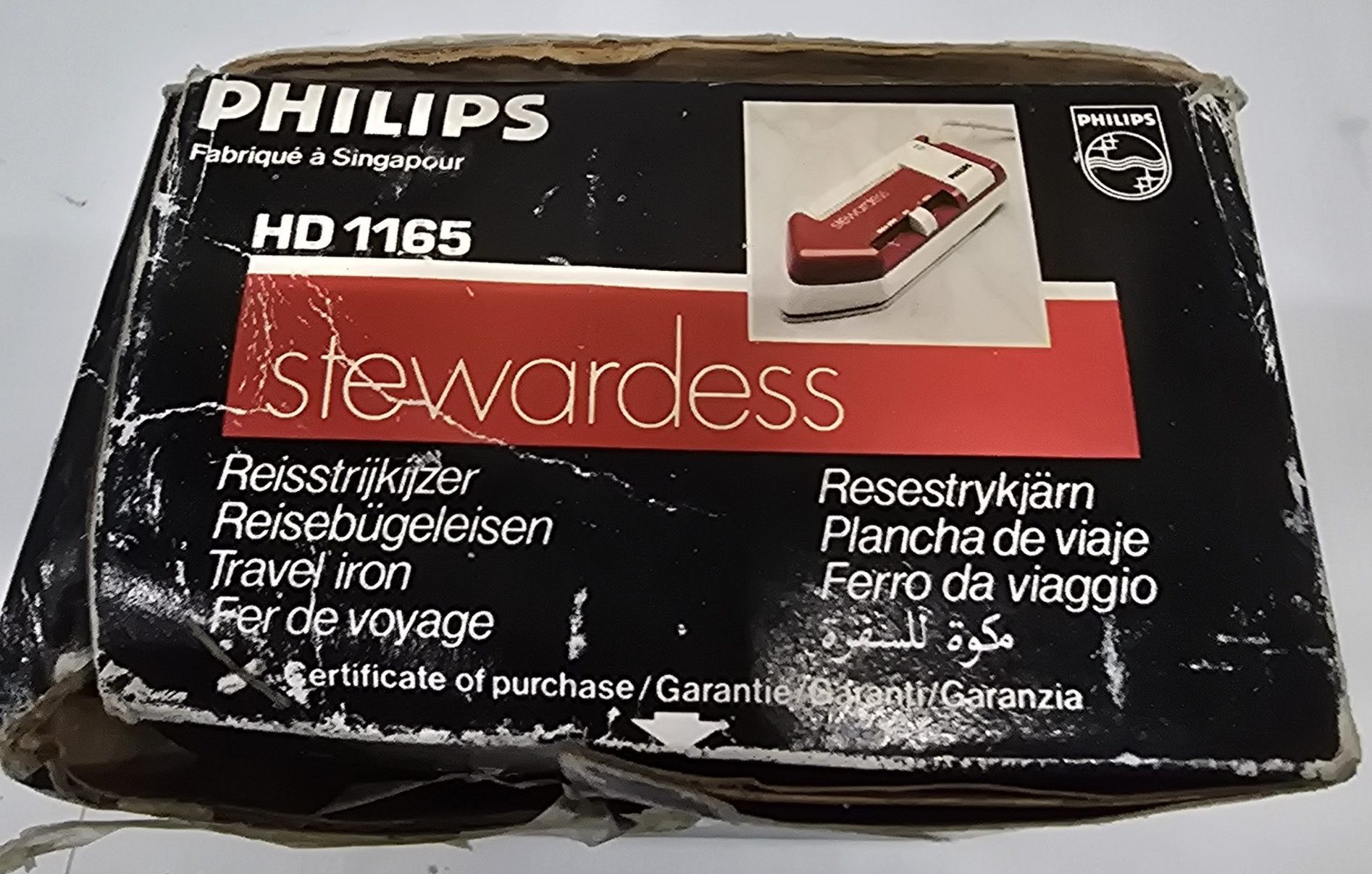 Philips Stewardess HD 1165 travel iron - Image 4