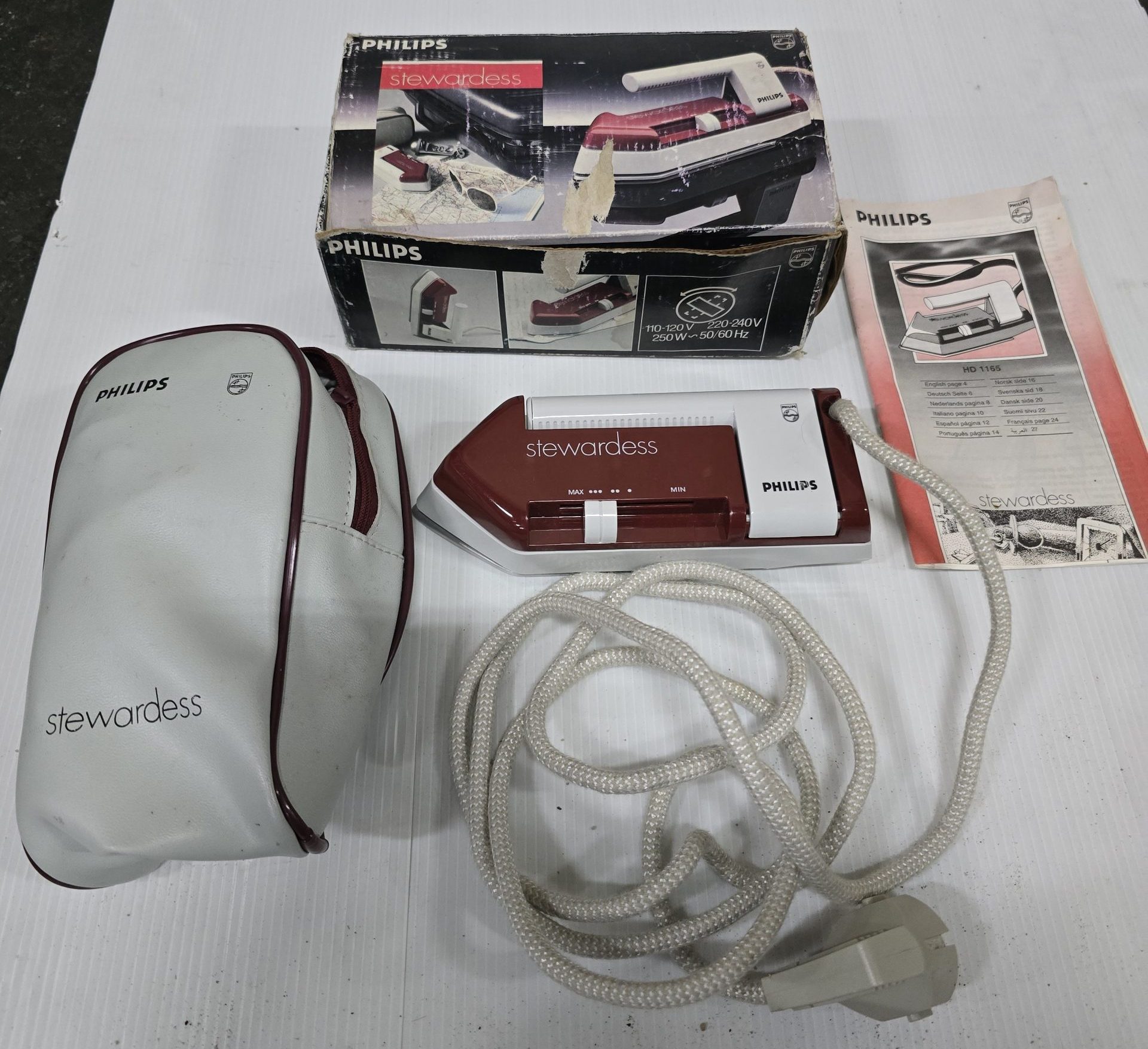 Philips Stewardess HD 1165 travel iron - Image 5