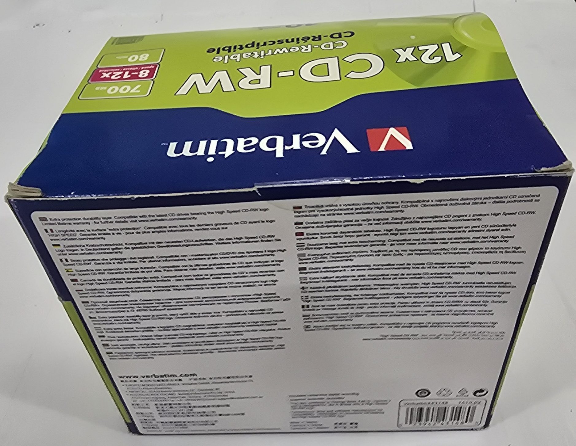 Verbatim 12x CD-RW CD-Rewritable 10 pack - Image 2