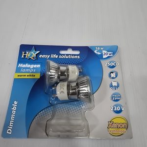 HQ Halogen lamps warm white H-GU10-34