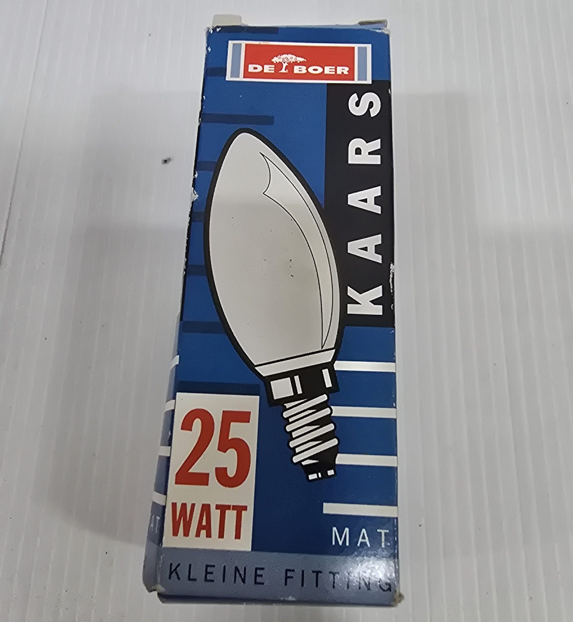 De Boer Kaars 25 Watt Mat Kleine Fitting