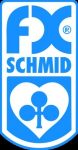 Schmid logo blue on white with cloverleaf 156x300